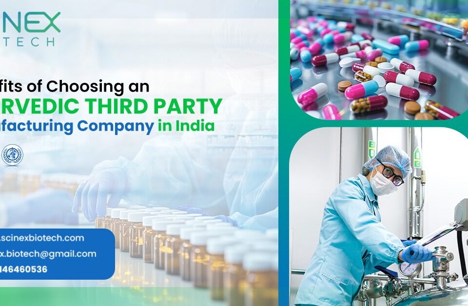 Ayurvedic Third Party Manufacturing Company in India